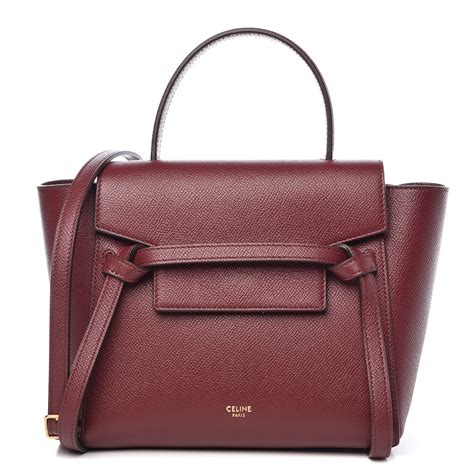 burgundy Celine Bags for Women 